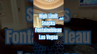 High Limit Tables Lounge Fontainebleau Las Vegas 😋