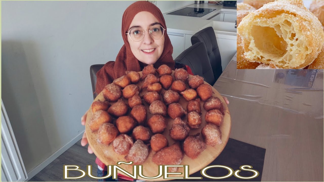 BUÑUELOS EN 5 MINUTOS!!! SIN TOCAR LA MASA/ SABOR  LIMÓN