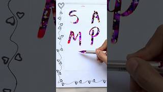 S A M P R  Comment Your Namecalligraphy  viralshorts shorts magicalcalligraphy