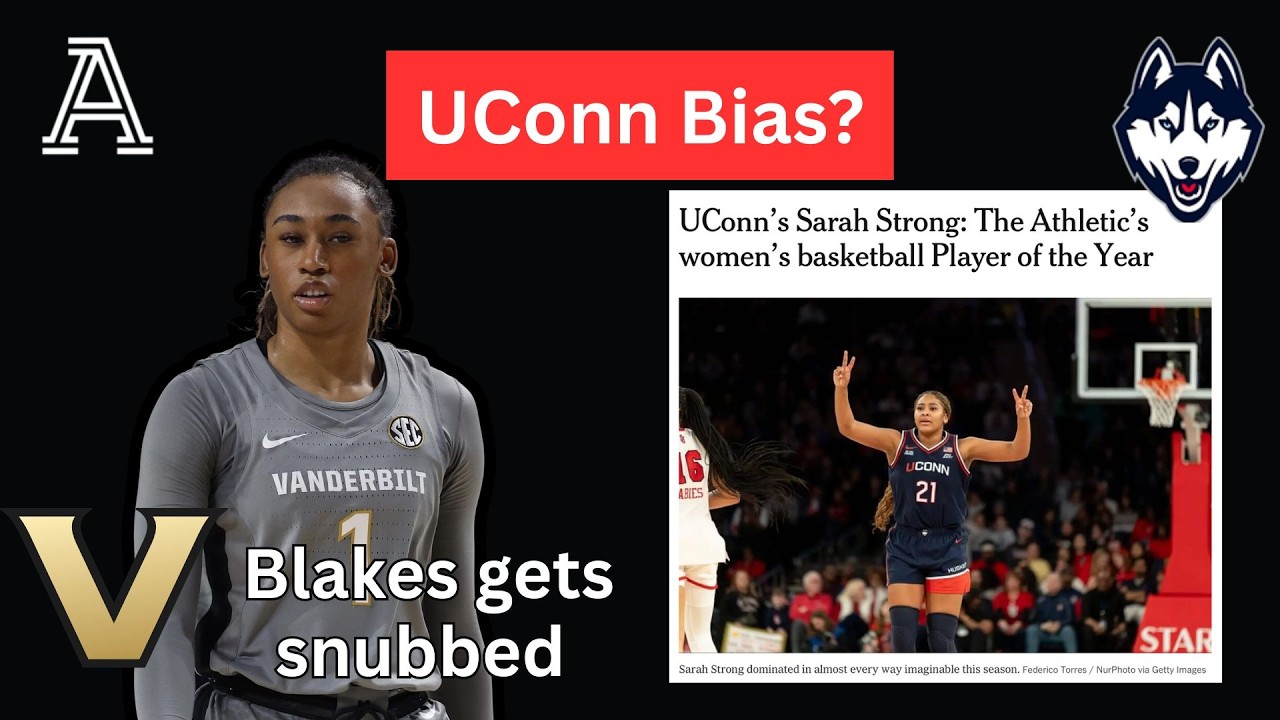 🔴 The Athletic Named The Wrong Player of the Year Sarah Strong wins over Mikayla Blakes