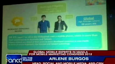 Global mobile experts in Manila for Mobile Marketi...