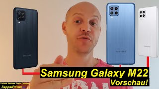 Samsung Galaxy M22 Vorschau