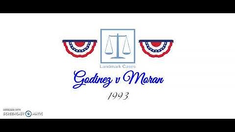Godinez v Moran (1993)