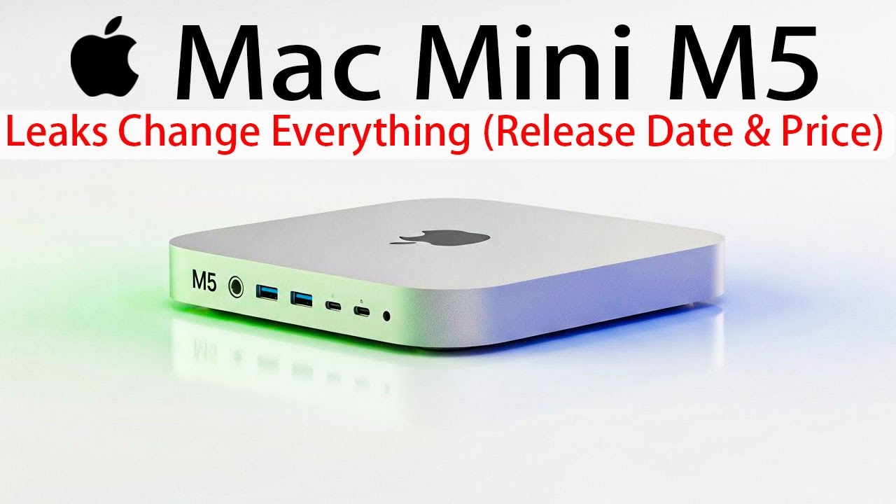 Mac Mini M5 Leaks Change Everything (Release Date & Price) DON'T Buy a ...