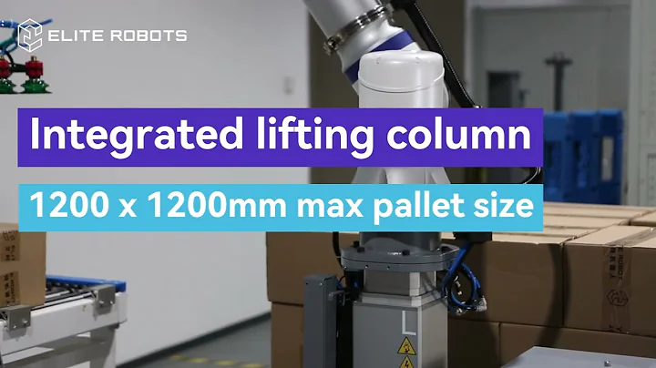 📦Elite Robots CP Series Cobot Palletizing Solution
