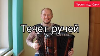 Течет ручей. Песни под баян. #Баянист_Евгений_Попов