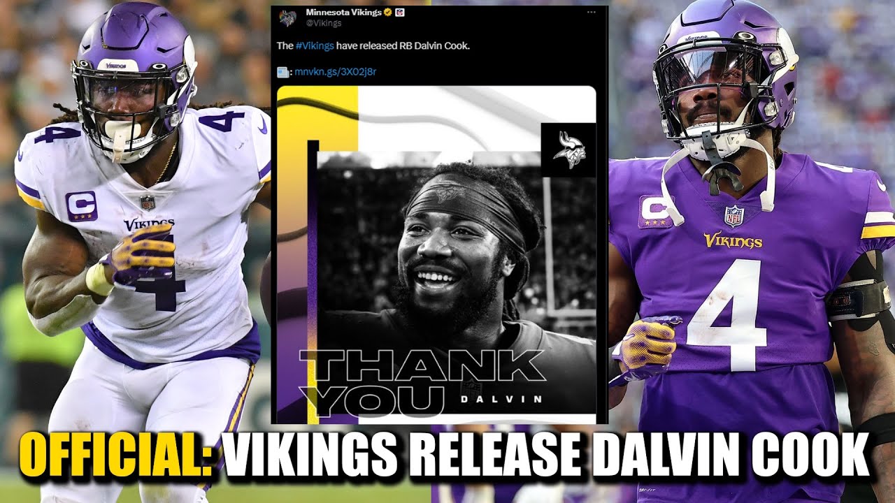 Vikings Release Dalvin Cook