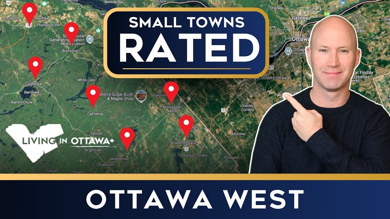 Рейтинг небольших городов Западной Оттавы — знакомство с лучшими населенными пунктами.