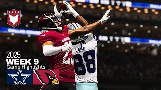 MNF | Dallas Cowboys vs Arizona Cardinals | Full Highlights | Week 9 Game | JSN
