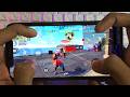BR RANK Handcam Iphone 11 Free Fire Gameplay⚙️Settings Free Fire max HUD+DPI+MACRO Season 38