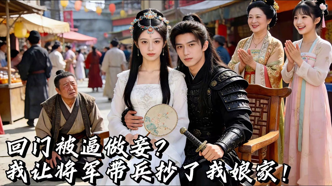 嫡女錯嫁草莽將軍，本想擺爛了，誰知糙漢將軍是個“妻寶男”！夜裏給我暖腳，婆婆進門就給我管家鑰匙！被全家寵上天！#短劇 #drama #multisub #爱情