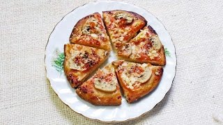 How To Prepare No Yeast Dough Pizza - DIY Crafts Tutorial - Guidecentral screenshot 4