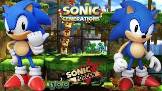 Sonic Generations Green Hill Zone Forces WIP MOD [4K 60fps]
