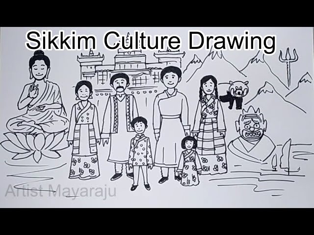 Traditional Dress of Sikkim For Men & Women - Lifestyle Fun