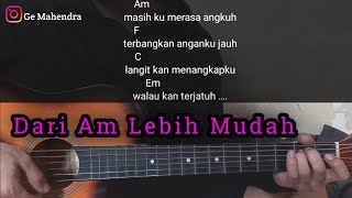 Kunci Gitar BINTANG DI SURGA - NOAH | Versi Chord Pemula