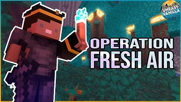 Planting 25,000+ Fireproof Trees on No Hack Anarchy Spawn | Minecraft - UneasyVanilla