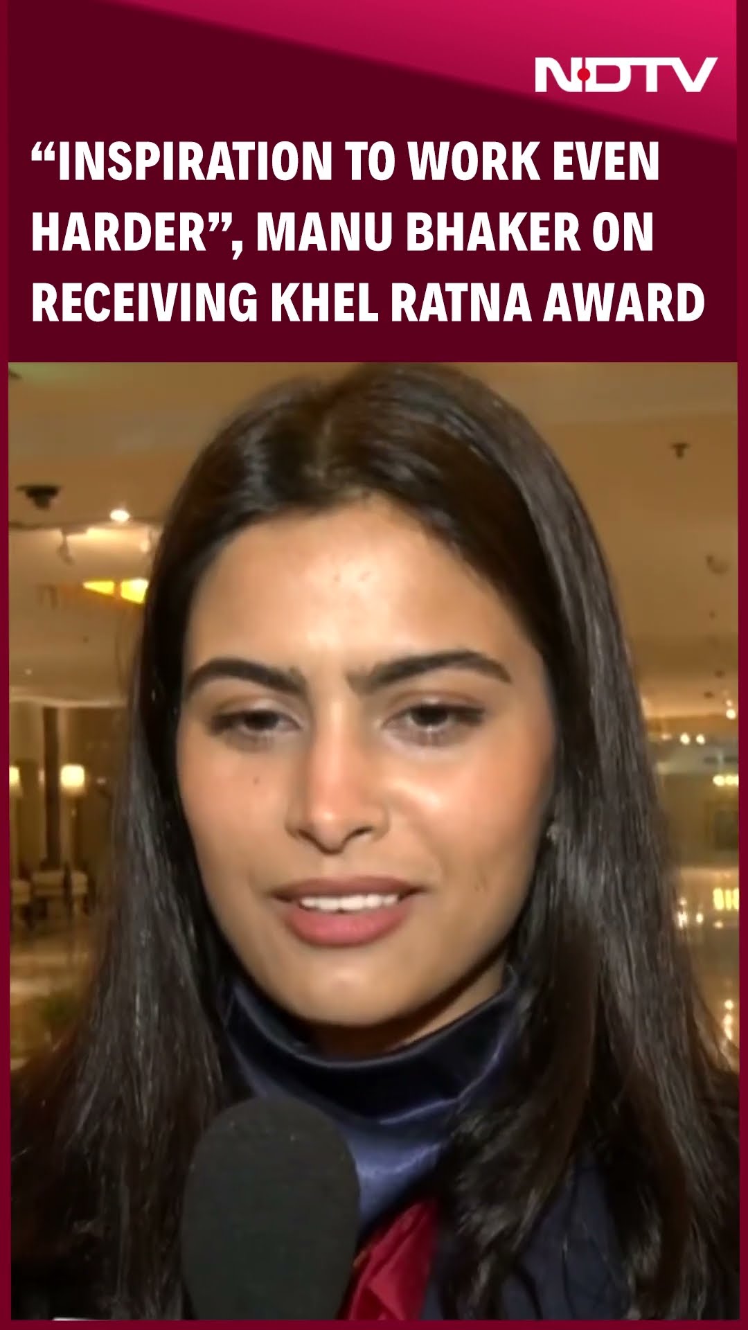 Manu Bhaker | “Inspiration To Work Even Harder”, Manu Bhaker On Receiving Khel Ratna Award