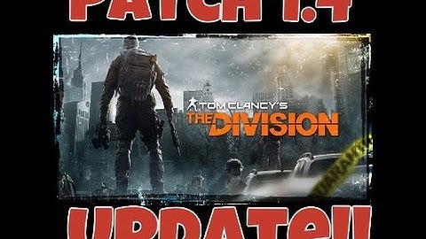 The Division 1.4 Update Is LIVE!!! Completely Changed the Game!!