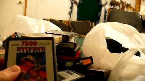 Unbelievable Pick Ups and Story,  Atari 2600, 7800, and Colecovison Games