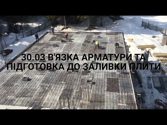 Перебіг будівельних робіт апарт-готелю Le Meandre на початку квітня 2022 року. Героям Слава! 🇺🇦