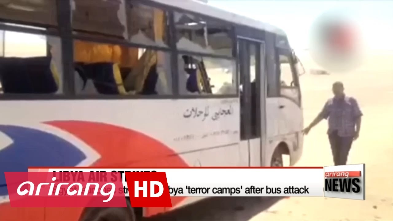 Egypt strikes Libya camps after bus attack