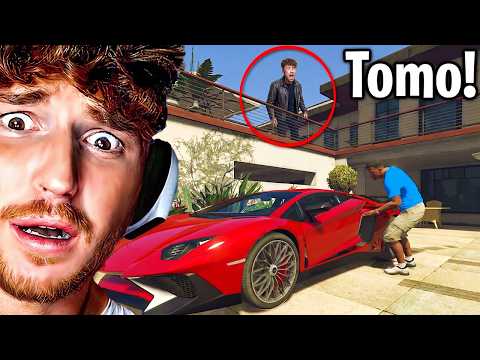 Stealing Little Bro's SUPERCAR in GTA 5..