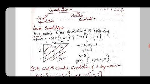 CIRCULAR AND LINEAR CONVOLUTION | DIGITAL SIGNAL PROCESSING | TRB ECE | TNEB | ENGINEERING SERVICES