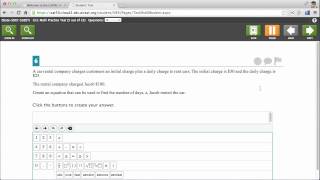 Smarter Balanced - 6 Math Test Profile