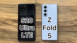 Samsung Galaxy Z Fold5 vs Samsung Galaxy S20 Ultra LTE