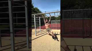 99kg swinging Like a Monkey. Calesthenics