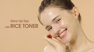 How to Use Rice Toner | l'M FROM Rice Toner (아임프롬 라이스 토너)