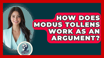 How Does Modus Tollens Work As An Argument? - Philosophy Beyond