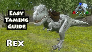 (Tagalog) Guide on How to Tame a Rex | Ark Mobile Taming Tutorial