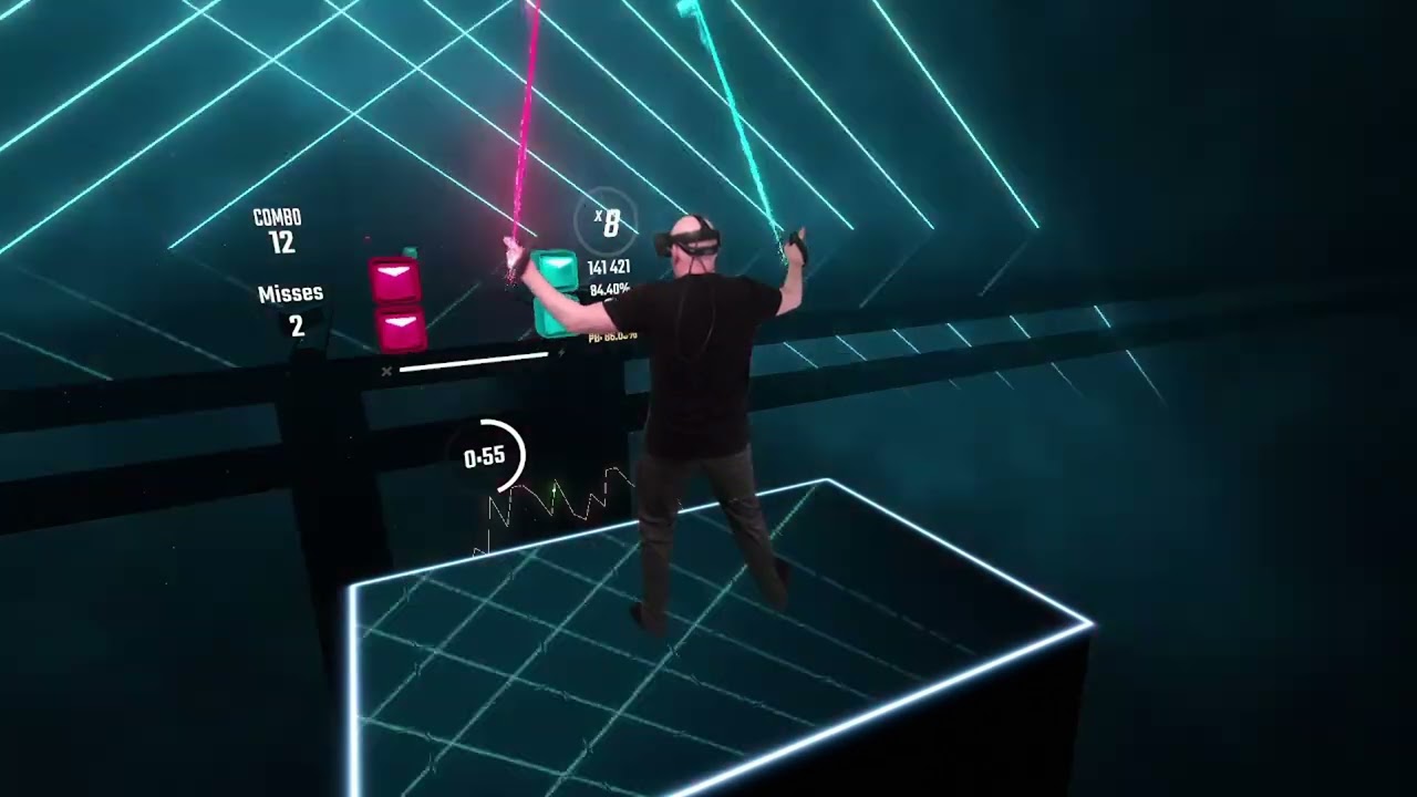 Pause - Tokyo Machine - Beat Saber Expert + - Mixed Reality