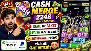 How to Earn Money from Cash Merge 2248 App || Cash Merge 2248 App Review || Real or Fake screenshot 1