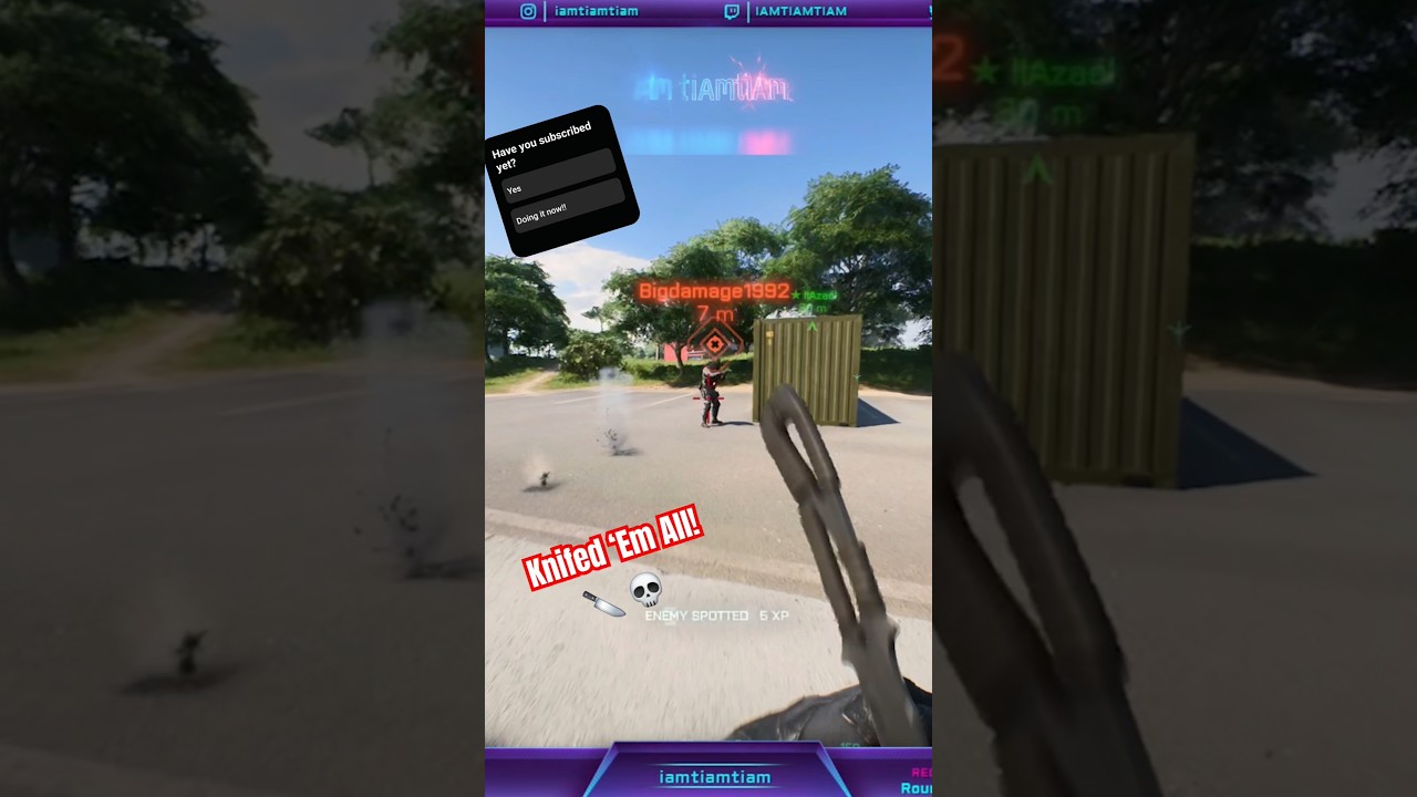 Throw, Pray, Slay – Knife Edition 🗡️🔥