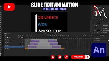 CREATE A SLIDE TEXT ANIMATION IN ADOBE ANIMATE II ADOBE ANIMATE TUTORIAL