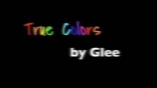 True Colors- Glee chords