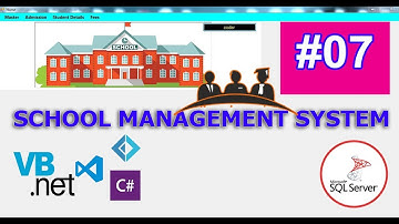 C#,Mini School Management System Project VB.NET | Add Total Class Fee Part-07