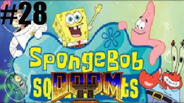 Spongebob Doom II Mod - Level 28 (Chum Bucket Rooftop) Gameplay