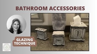 Update your bathroom accessories and containers with paint and glaze. by Renew Reuse Restore 100 views 2 months ago 5 minutes, 42 seconds