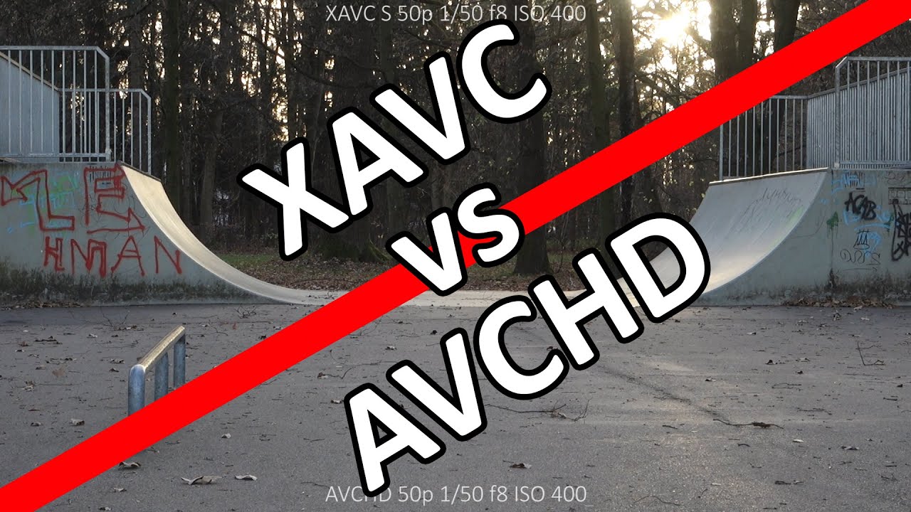 Comparing AVCHD vs. XAVC S Video on Sony RX100 III Side by Side - YouTube