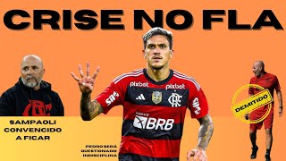 Os bastidores da permanência de Sampaoli no Flamengo, mesmo com a demissão do agressor de Pedro image