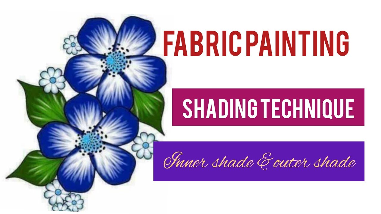 Shading പഠിക്കാം/fabric paint class 5