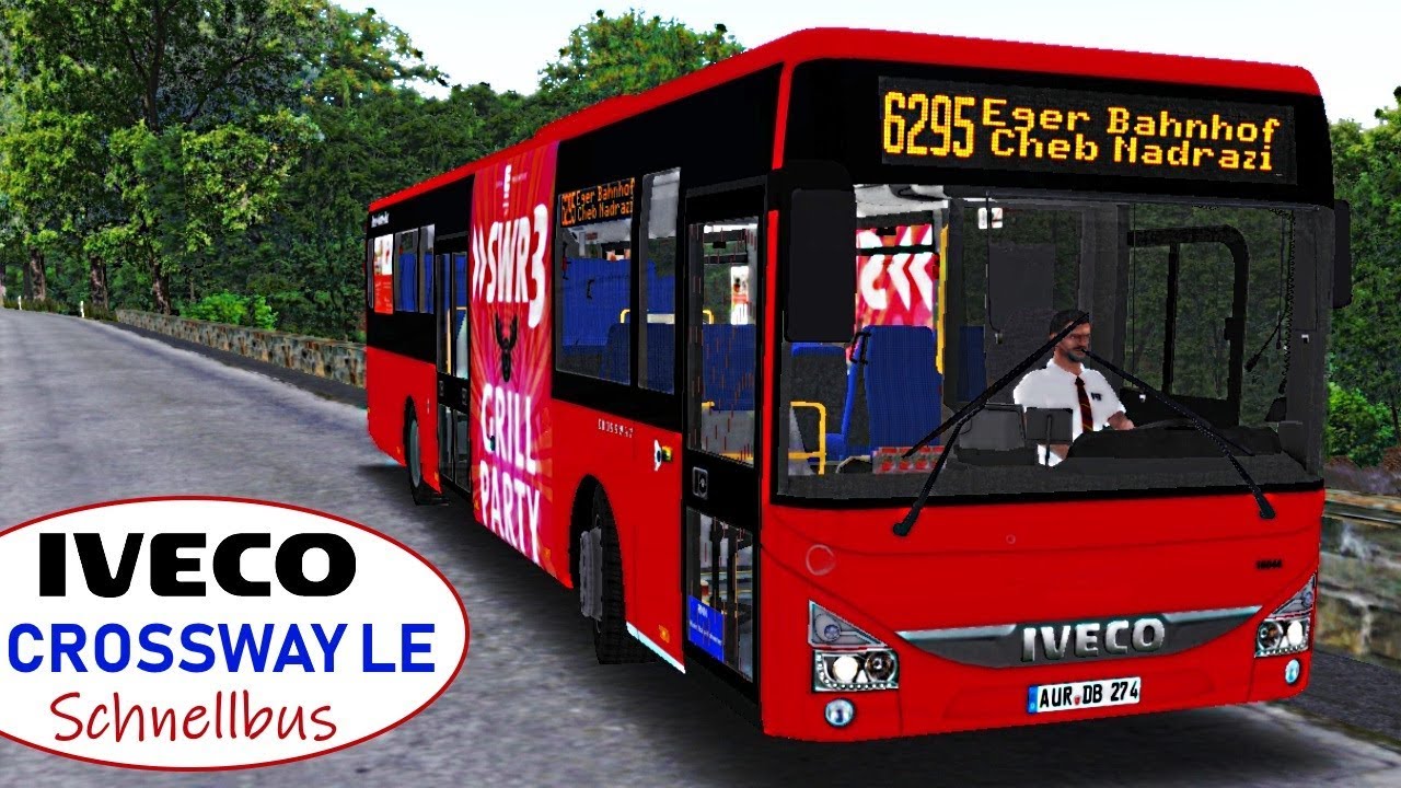 OMSI 2 [60 FPS] - IVECO Crossway LE Schnellbus im Regen - Let's Play Omsi 2 [#644]