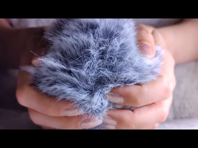 ASMR Gentle Fluffy Mic Scratching w/Hands and Combs for Sleep and Tingles - Blue Yeti (No Talking)