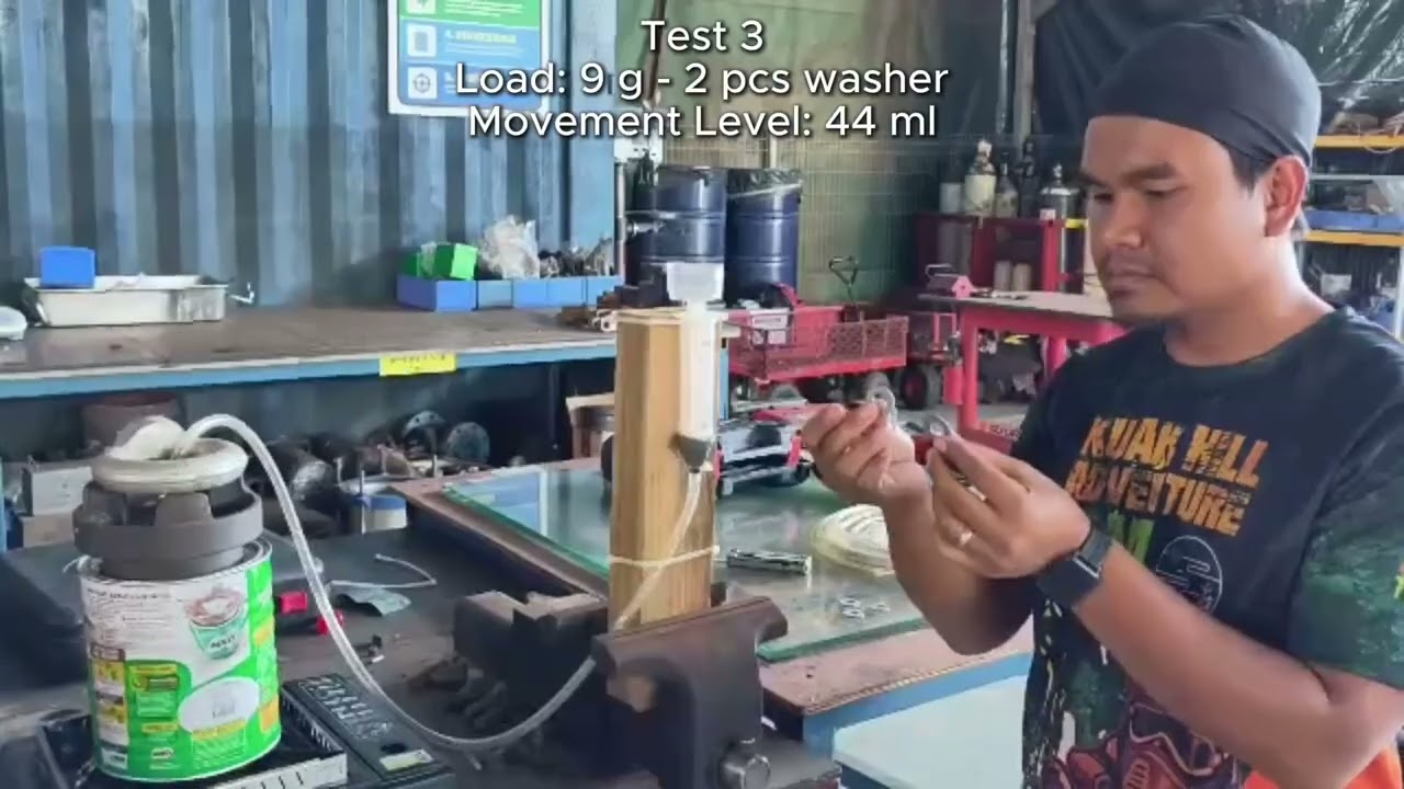 Experiment On a Steam System That Can Be Used to Lift Loads