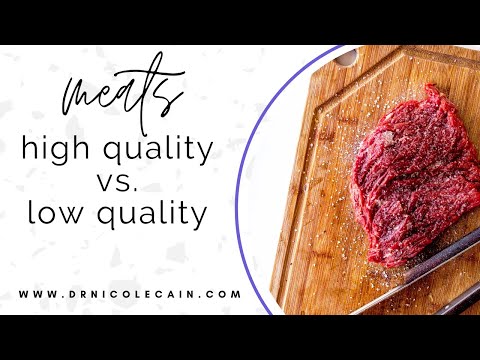 Quality of Meat is Important