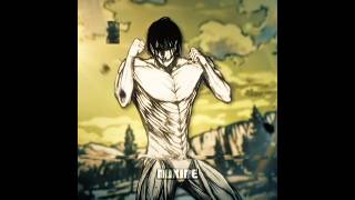That Roar 💀🔥 | Eren Yeager Edit — MEOW BOSS (SLOWED) #edit #shorts