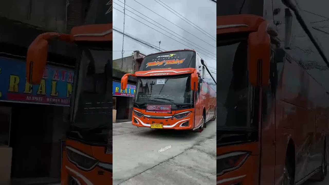 2 unit Bus Duta sayur trans yang Bunyi tam tam 18 corong atas Asyik